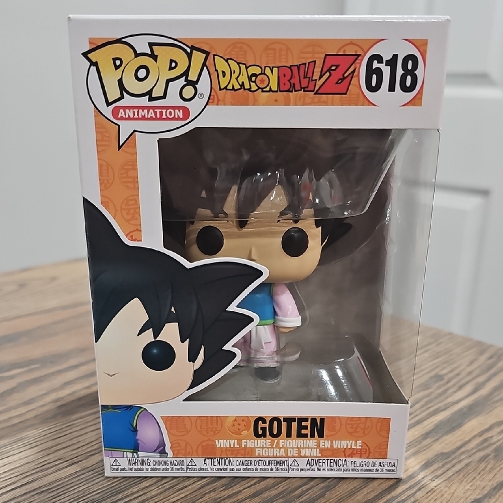 🌺 Funko Pop Dragon Ball Z Goten with Black Hair and Colorful Outfit